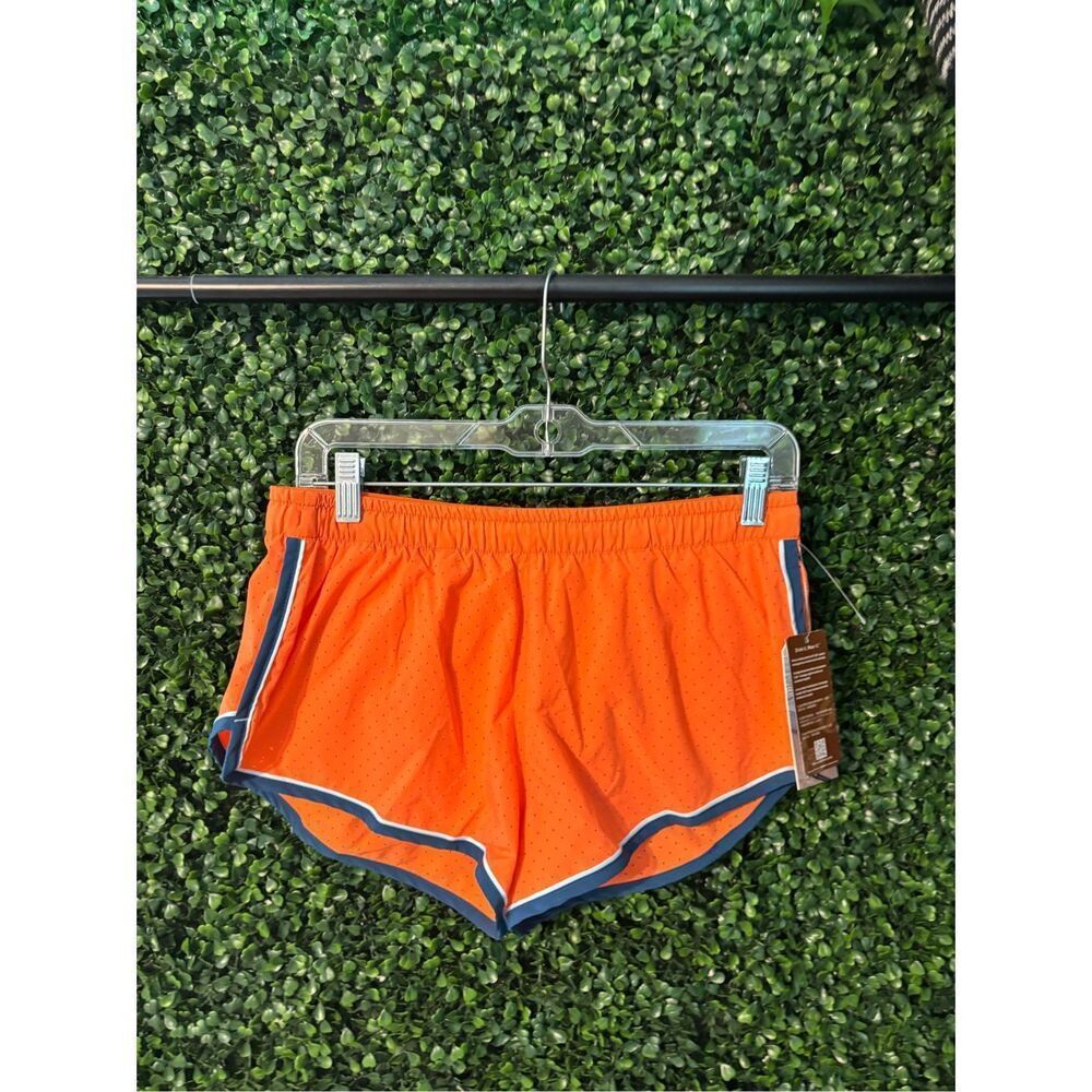 Rabbit NWT Repeats 2 Inch Shorts Lined Orange Sz Medium